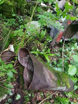 Sanacija črnega odlagališča – Banova jama 005